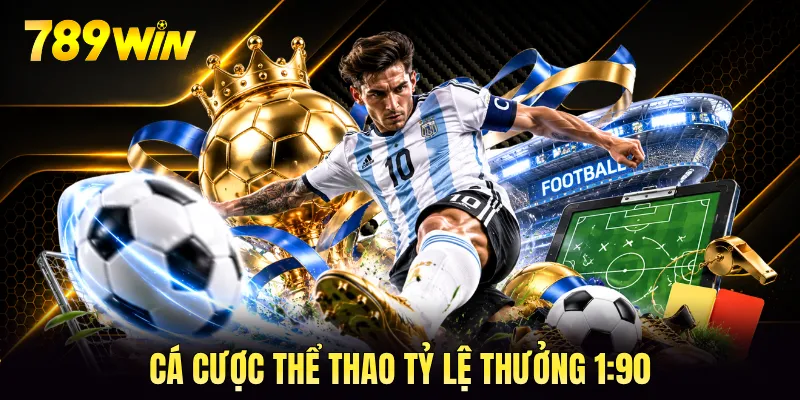Cá cược thể thao tỷ lệ thưởng 1:90